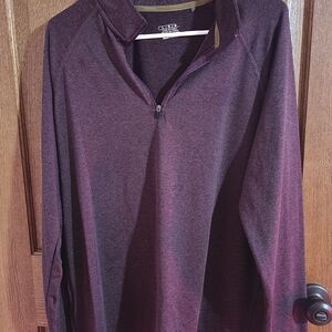 Celtic Women's Plum Half-Zip Sweatshirt